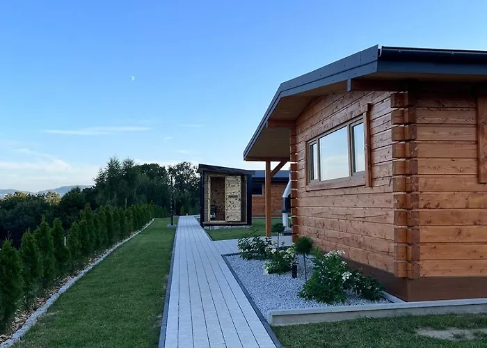 Ferienhaus Domki- 3 Z Jacuzzi I Sauna Limanowa